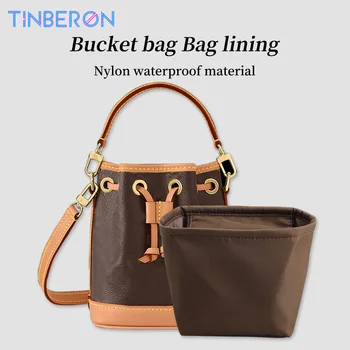 Найлонова вътрешна чанта-органайзер TINBERON, чанта, подложка за грим, органайзер за пътуване, вътрешна чанта, косметичка, подходяща за луксозна дамска чанта-кофи