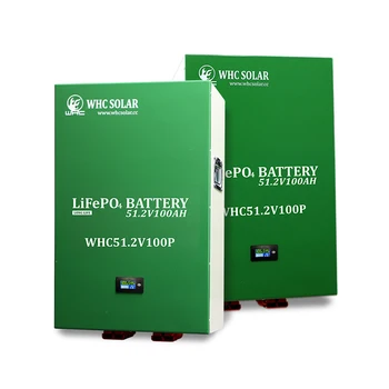 Не изисква поддръжка фосфатный UPS 51,2 В 72 В powerwall с литиево-йонна батерия lifepo4 12v 48v 100ah 200ah батерии за слънчеви батерии