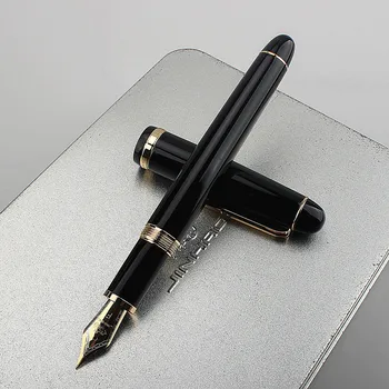 Нов Jinhao X350 писалка M перо черен метален Бизнес, Офис-Канцеларски материали, Ученически Принадлежности, Коварен Перо за писане Химикалки подаръци за приятел