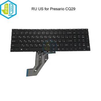 Новата Клавиатура за Лаптоп BG US Compaq Presario CQ-29 CQ29 X317L MB3661027, Английска-американска, Руска Клавиатура, Резервни части за PC, лаптоп