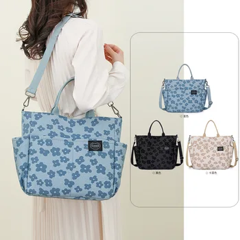 Нови дамски чанти Тенденция 2023, дизайнерски модни найлонова чанта-тоут, пролетно-лятна дамска чанта през рамо