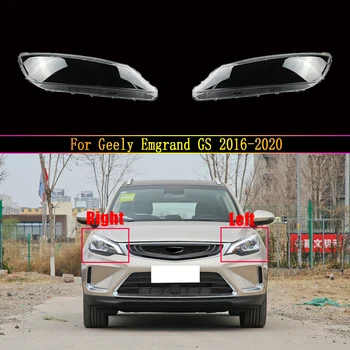 Обектив фаровете на колата за Geely Emgrand GS 2016 2017 2018 2019 2020 Подмяна на покрива фарове Авто обвивка