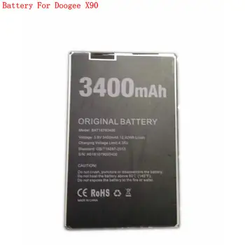 Оригинална батерия за мобилен телефон Doogee X90 3400 mah, литиево-йонни батерии с номер за проследяване
