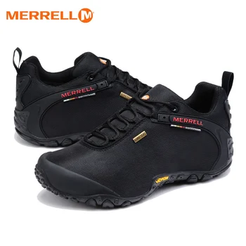 Оригинални мъжки дишащи туристически обувки Merrell за къмпинг, спорт на открито, туризъм обувки за мъже, водоустойчиви маратонки за планинско катерене, 39-44