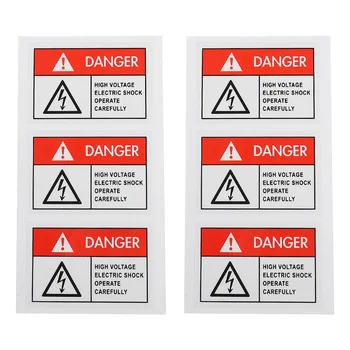 Предупредителни надписи за първа помощ, стикер на ударное обзавеждане, предупредителни етикети, индикатор прозорец винетка