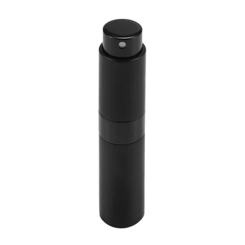 Преносим мини-флакон за пътуване обем 6X8 мл за многократна употреба празен пулверизатор за парфюми - черен