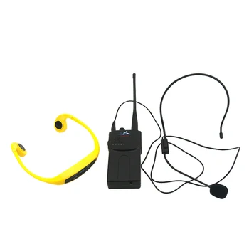 Приемник слушалки H904 Безжичен предавател за Безжична връзка за тренировки по плуване, Водоустойчиви слушалки с костна проводимост