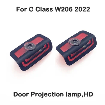 Прожекционен Добре Дошли Лампа На Вратата На Колата За Mercedes Benz C Class W206 C220 C200 2022 S Class W223 2021 Лазерен Прожектор Радиевый