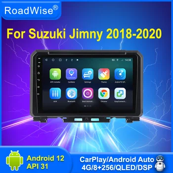 Пътен Android Радиото в автомобила Carplay За Suzuki Jimny JB64 2018-2020 Мултимедия 4G Wifi, Navi, GPS IPS 2DIN DVD Автомагнитола Главното Устройство