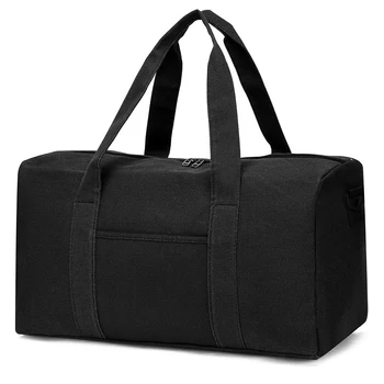 Пътна спортна чанта Голям голям холщовая пътна чанта за спорт на открито, спортна чанта с регулируема пагон за плуване, фитнес зала
