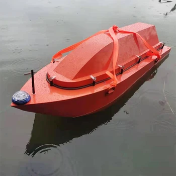 Радиоуправляемая мощна лодка от неръждаема стомана, бесщеточная, тиха, за тралене, морска мрежа, артефакт
