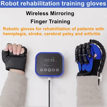 Роботизирана рехабилитация ръкавица за гемиплегии, тренировка на пръстите, роботизирана ръкавица за възстановяване, ръкавица за тренировка инсулт