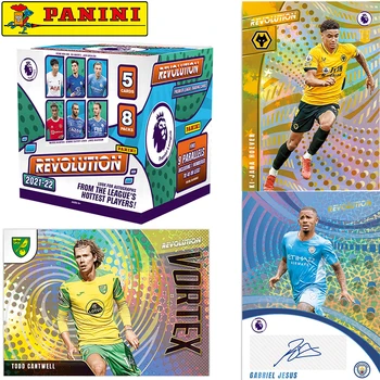 Сезон 2022, нова революция Панини, официални игра на световното Първенство по футбол в Катар, кутия редки пощенски картички, подарък за феновете, детска играчка от коледната колекция