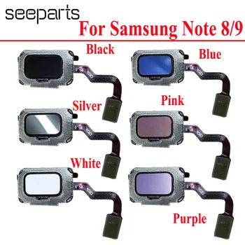 Сензор за пръстови отпечатъци Touch ID Бутон в главното меню Гъвкав кабел за Samsung Note 8 Резервни части за Samsung note 9 пръстови отпечатъци