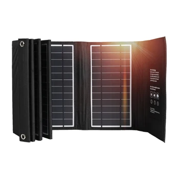 складное панел зарядно на слънчева батерия с мощност 60 Вата за нощуване на открито