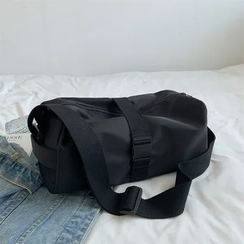 Спортна чанта за фитнес, водоустойчива чанта за наздравици, найлонова чанта през рамо, чанти за съхранение на багаж, пътни екип чанти