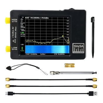 Съединители за анализатора на спектъра Tinysa MF/HF/VHF UHF Вход за 0,1 Mhz-350 Mhz И UHF вход за генератор на сигнали 240 Mhz-960 Mhz