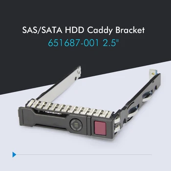 Тава за твърд диск HDD Caddy Адаптер Група Сървъри 2,5 инча SAS СФФ Тава за твърдия диск Път за HP Поколение 9 8 DL380 360 385 160
