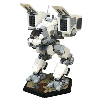 Тежък боен робот-Катапулт Мех Offensive Мех Робот с Два Пистолета TSEMP 2240 Бр., Строителни Играчки, Блокове за Възрастни, Подарък