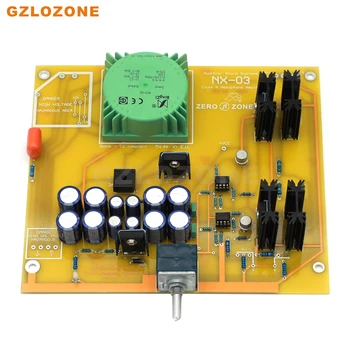 Усилвател за слушалки ZEROZONE NX03 на базата на RudiStor NX-03 САМ Kit /готови такса (по желание)