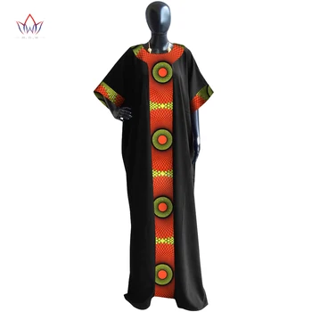 Халат от бинтаревого восък, африкански рокли за жени, дашики, африканска традиционни дрехи, големи размери, пряко рокля, WY9298