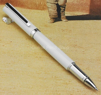 Химикалка писалка Baoer White & Silver Roller BR122