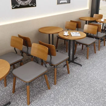 Холни маси за ресторант подови Nordic Luxury улични конзолни ъгъл на холни маси Дизайнерски мебели за хотели Koffiemeubelen