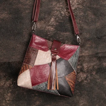 Чанта Cobbler Legend през рамо от естествена кожа, дамски кожена чанта през рамо оригинална дамски реколта ежедневна чанта