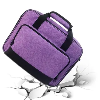 Чанта за проектор, чанта за проектор, пътни джобове за съхранение, по-голям капацитет, удобна чанта за проектор за AV кабел
